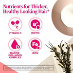 Viviscal Women's Hair Growth Supplement | 180 Tablets | Clinically Proven Formula with Biotin & Marine Extracts for Thicker, Fuller Hair