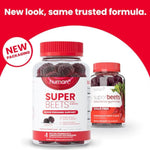 humanN SuperBeets Circulation Gummies – 60 Count (Pack of 2) | Heart-Healthy Energy with Grape Seed Extract & Beet Root Powder