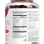 HumanN SuperBeets Heart Gummies 3-Pack – Sugar-Free Beetroot &amp; Grape Seed Extract for Heart Health, Energy &amp; Circulation – Pomegranate Berry Flavor, 60 Gummies Each