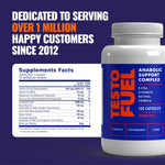 TestoFuel 120 T-Booster Pills – Test Booster for Men