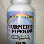 Turmeric + Piperine 562 Mg