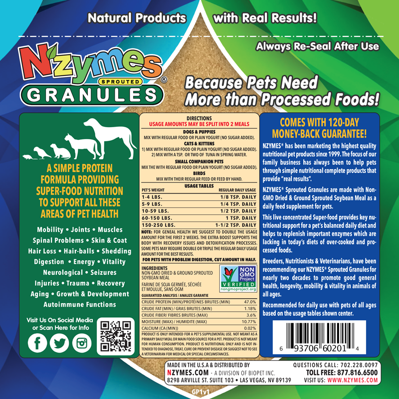 Sprouted Granules 1lb